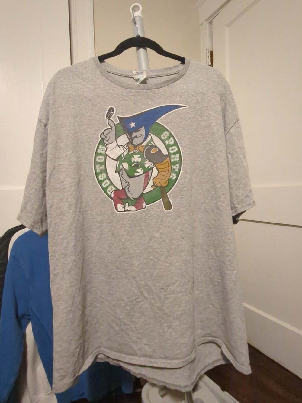 Vintage Boston Sports Apparel Mr Pissah Grey T-Shirt